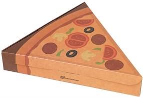 img 2 attached to Контейнеры для хранения кусков пиццы в стиле "Пицца Slice 🍕 Clamshell