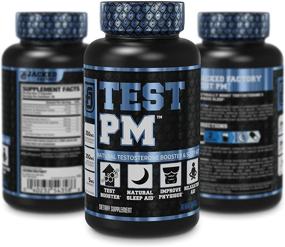 img 1 attached to 💪 TEST PM Testosterone Booster & Sleep Aid Supplement: Promote Recovery, Muscle Growth, Fat Loss – Night Time Muscle Builder with Ashwagandha, L-Theanine & More (60 Natural Veggie Pills)
