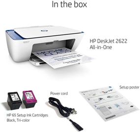 img 1 attached to 🖨️ White HP DeskJet 2622 All-in-One Compact Printer with Alexa Compatibility (V1N07A) - Enhanced SEO