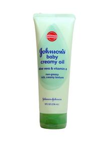 img 2 attached to 👶 Johnsons Baby Oil Creamy Aloe & Vitamin E: Nourishing 8 fl oz Formula for Soft and Healthy Skin