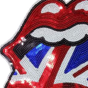 img 1 attached to Cartoon Sequins Embroidery Applique Accessories