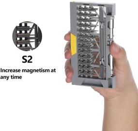 img 1 attached to 🔧 36-в-1 Профессиональный набор отверток: набор из магнитной S2 стали для очков, очков, iPhone, планшета, MacBook, Xbox, мобильного телефона, ПК и т. д. - KER