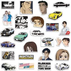 img 2 attached to Initial D Anime Stickers Bundle - 50PCS for Hydro Flask Water Bottle, Laptop, Skateboard, MacBook - Cute Waterproof Decals Pack (Initial D)