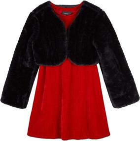 img 1 attached to Amy Byer Jacket for Girls - X-Large Size Girls' Clothing