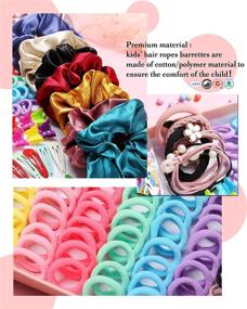 img 1 attached to Christmas Hair Accessories Variety Pack: Hair Scrunchies, Bands & Ties for Girls and Women in Assorted Colors - Perfect Christmas Gifts for Women and Teenage Girls