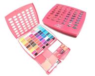 glamur girl kit: complete br makeup kit with 48 eyeshadows, 4 blush, and 6 lip gloss shades logo
