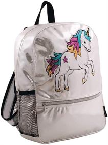 img 3 attached to 🦄 Shimmer Unicorn Backpack by Fashion Angels