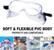 safety goggles adjustable protection chemical logo