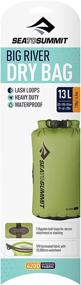 img 3 attached to 🌊 Highly Durable Sea to Summit Big River Dry Bag, Roll-Top Waterproof Storage Solution