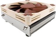 noctua nh-l9i, высокопроизводительный низкопрофильный процессорный кулер для intel lga115x (коричневый) логотип