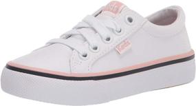 img 4 attached to Stylish and Comfy: Keds Kids JumpKick Sneaker White Boys' Shoes for Active Toddlers
