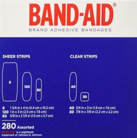 img 3 attached to 🩹 Band-Aid Brand Adhesive Bandages - 280 Count Variety Pack (Pack of 2) – Assorted Sizes for Optimal Wound Care