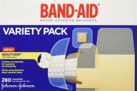 🩹 band-aid brand adhesive bandages - 280 count variety pack (pack of 2) – assorted sizes for optimal wound care логотип