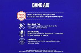 img 2 attached to 🩹 Band-Aid Brand Adhesive Bandages - 280 Count Variety Pack (Pack of 2) – Assorted Sizes for Optimal Wound Care