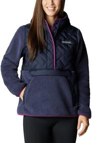 img 4 attached to Columbia Womens Fleece Hooded Pullover Women's Clothing