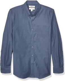 img 4 attached to 👔 Superior Comfort: Goodthreads Slim Fit Long Sleeve Stretch Oxford Men's Clothing and Shirts