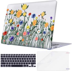 img 4 attached to Compatible With MacBook Air 13 Inch Case 2017 And MacBook Air Case 13 Inch Laptop Accessories for Bags, Cases & Sleeves