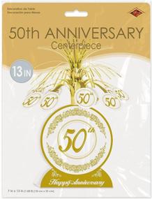 img 2 attached to 50th Anniversary Party Centerpiece - Ideal for Anniversaries (1 Count)