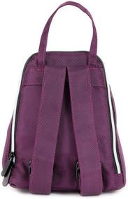 img 2 attached to 🎒 Dime Bags Club Kid Mini Hemp Backpack - Stylish and Functional with Secret Pocket (Plum)