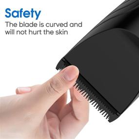 img 1 attached to 🔌 WARMLIFE Hair Clippers Kit: Premium Cordless Trimmer for Men with Apron, Scissors, Combs, and Portable Case - Professional Barber Clippers for Hair Cutting