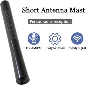 img 3 attached to Anina Universal Antenna Compatible Mercedes Benz Car Electronics & Accessories