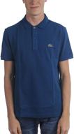 lacoste ph4012 sleeve raffia matting men's shirt: a trendy and stylish clothing option логотип