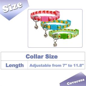 img 3 attached to Breakaway Adjustable Collars Pineapple Watermelon