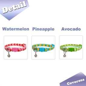 img 2 attached to Breakaway Adjustable Collars Pineapple Watermelon