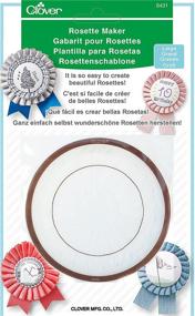 img 2 attached to 🍀 Clover Rosette Maker Large: Create Gorgeous and Extravagant Rosettes with Ease