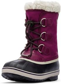 img 4 attached to 👞 Детские ботинки Sorel Youth Yoot Nylon: стильная обувь для мальчиков для активного отдыха на природе