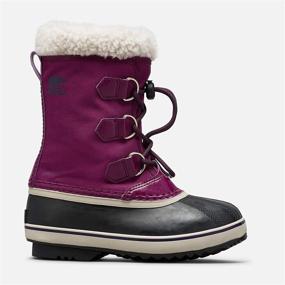 img 3 attached to 👞 Детские ботинки Sorel Youth Yoot Nylon: стильная обувь для мальчиков для активного отдыха на природе