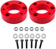 scitoo 2.5 inch front leveling lift kit for ford 2004-2018 - lift strut spacer compatible for ford f-150 2.7l 2015-2018 - front lift spacers logo