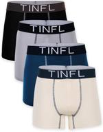 🩲 tinfl briefs 4 pack underwear mtd 01: premium boys' underwear collection for comfort and style! logo