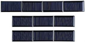 img 2 attached to ☀️ SUNYIMA 10Pcs 5V 60mA Epoxy Solar Panel Polycrystalline Solar Cells for Solar Battery Charger, DIY Solar System Kits, 68mmx37mm / 2.67"x1.45" 5V Solar Cells