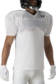 img 3 attached to Under Armour Adult Practice Jersey White