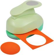 2 inch circle paper punch by ucec - ideal for crafters, scrapbooking, cards and fun projects - handmade diy craft punch logo