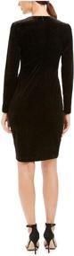 img 2 attached to Calvin Klein Womens Metallic Velvet Women's Clothing and Dresses