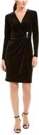 calvin klein womens metallic velvet women's clothing and dresses logo