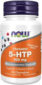 img 4 attached to 💊 Дополнение NOW Supplements 5-HTP Chewables - Поддержка нейромедиаторов, 100 мг, 90 таблеток