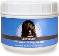 🐶 organic milk thistle for dogs and cats by herbsmith – liver support supplement made in usa logo