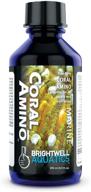 brightwell aquatics coralamino: enhancing coral coloration & growth with amino acid complex logo