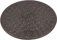 🔨 jackel black sfrc24b septic tank riser cover - 24 inch diameter premium quality cover logo