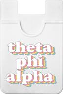 theta phi alpha adhesive wallet logo