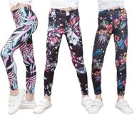 👧 uonlbeib multipack leggings: lightweight and comfortable girls' clothing essentials logo