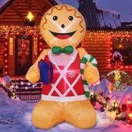turnmeon christmas inflatables gingerbread decoration logo
