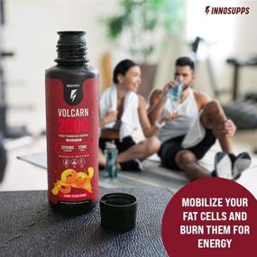 img 1 attached to InnoSupps Volcarn 2000 - Boost Energy with Liquid 🌟 L-Carnitine, 32 Servings (Pink Starblast) - Caffeine-Free and No Artificial Sweeteners