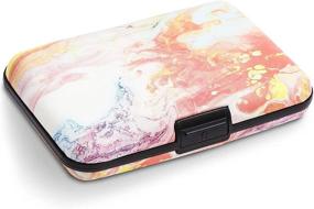 img 4 attached to 👜 Stylish and Secure: Women's RFID Wallet with Colorful Design (4.25 x 2.8 in)