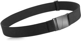 img 4 attached to 👗 Invisible Elastic Casual Buckle: The Ultimate Stretch Women's Accessories