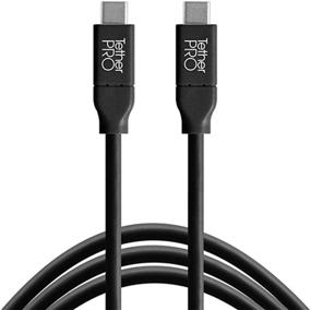 img 4 attached to 🔌 TetherPro Кабель USB-C до USB-C, 15 футов, черный