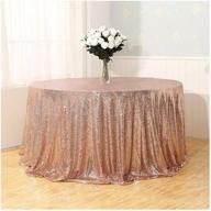 3e home sequin tablecloth wedding logo